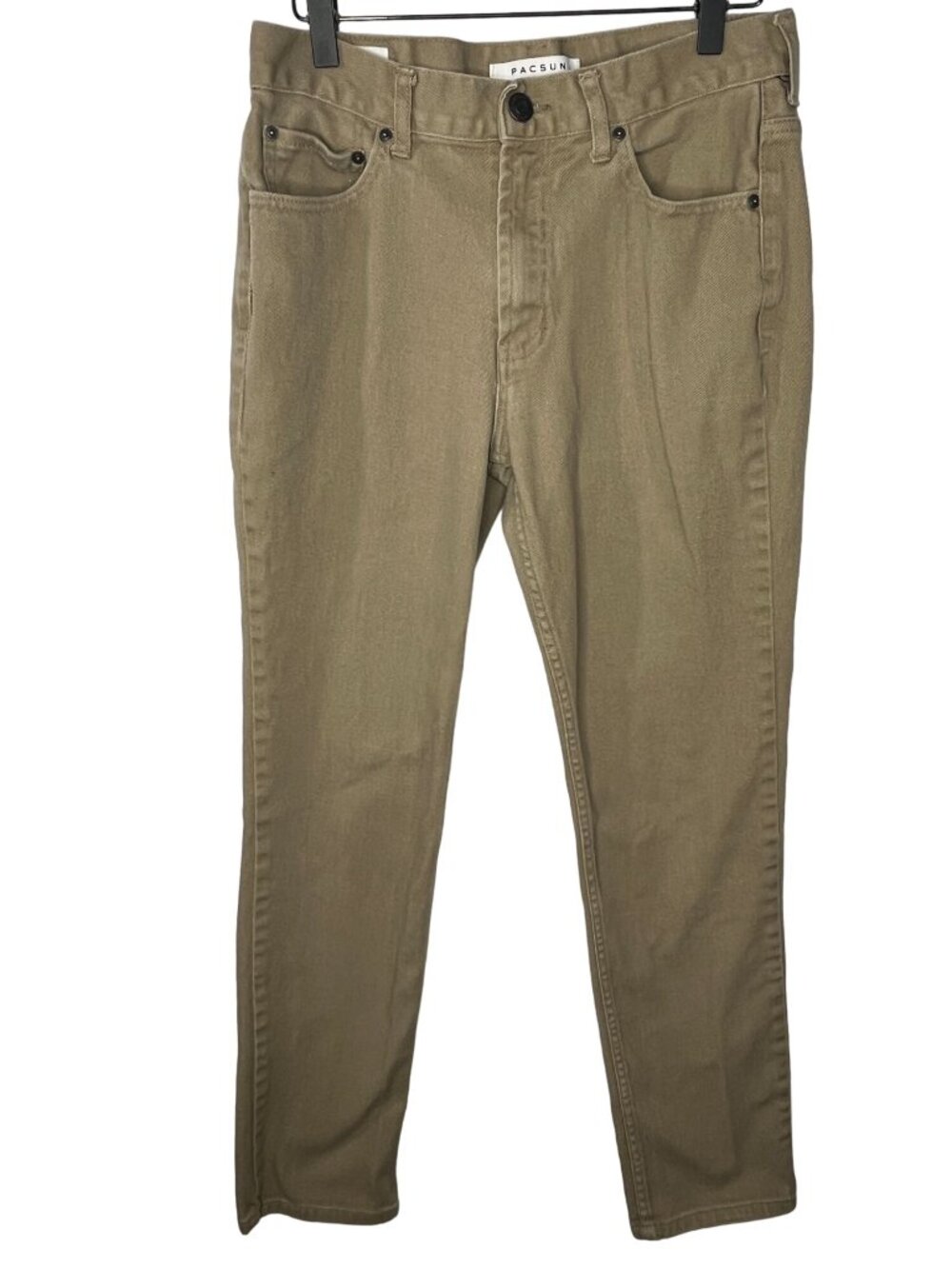 PacSun Slim Fit Jeans Men's 30x32 Tan Brown Stretch Denim